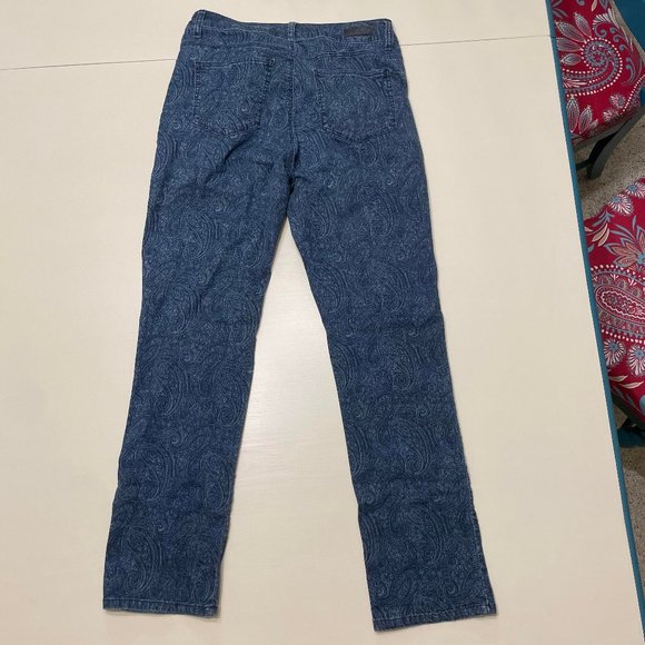 Lee▪️Paisley Classic Fit Jeans Size 12 Medium - Picture 2 of 2